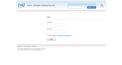 Desktop Screenshot of intranet.pjdltd.com